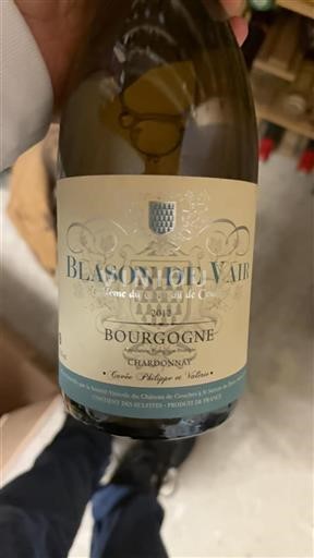 Bourgondië Bourgogne Blason de Vair Philippe et Valérie 2012