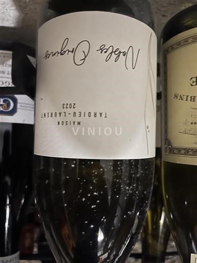 Vin Rouge sec Nobles Origines Maison Tardieu-Laurent 2023 France Vallée du Rhône AOC