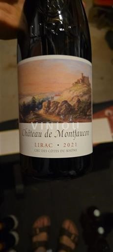 Vallée du Rhône Lirac Château Montfaucon 2021