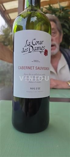 Linguadoca e Rossiglione Paese d'Oc La Cour des Dames Cabernet Sauvignon 2023