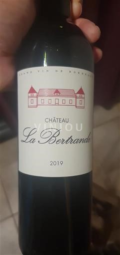 Bordeaux Ni doloceno Château La Bertrande 2019