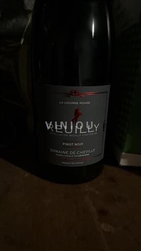 Údolí Loiry Reuilly Domaine Chevilly La Licorne Rouge Neročník