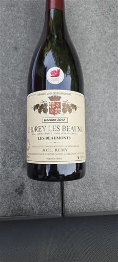 Burgundsko Chorey-lès-Beaune Joel Remy Les Beaumonts 2012