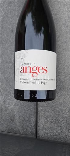 Údolí Rhôny Châteauneuf-du-Pape Usseglio Raymond & Fils La Part des Anges 2017