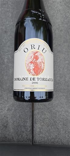 Corsica Not Specified Domaine Torraccia Oriu 2006