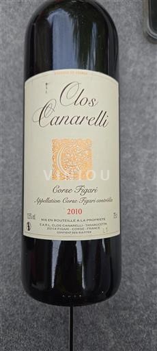 Corsica Not Specified Clos Canarelli 2010