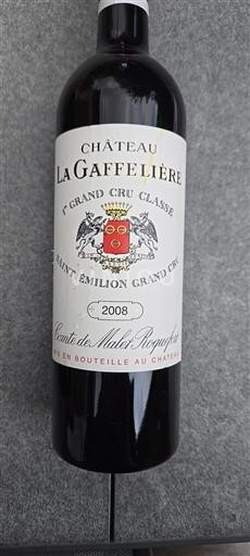 Bordeaux Saint-Émilion Grand Cru Château La Gaffelière 2008