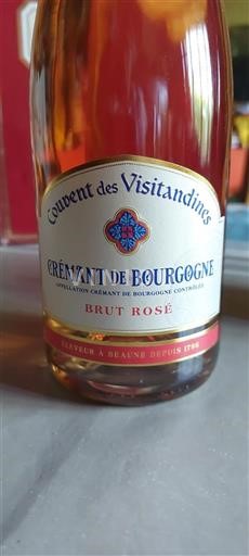 Bourgogne Crémant de Bourgogne Couvent des Visitandines Ikke årgangsbestemt