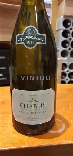 Burgundsko Chablis La Chablisienne Les Vénérables 2014