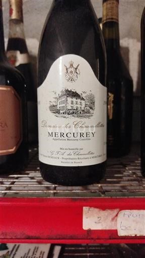 Borgoña Mercurey Domaine Des Chaumellottes Sin añada