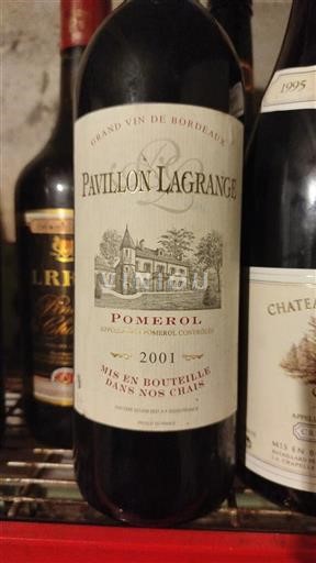 Bordeaux Pomerol Pavillon Lagrange 2001