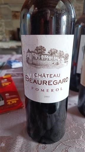 Bordeaux Pomerol Château Beauregard 2011