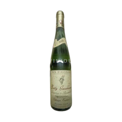 Alsace Gewurztraminer Vendanges Tardives Rolly Gassmann Kappelweg de Rorschwihr Gewurztraminer Vendanges Tardives 2005