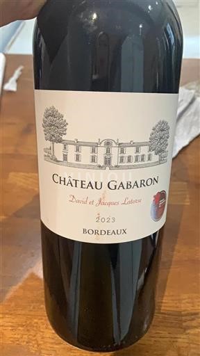 Bordeaux Château Gabaron 2023