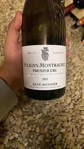 Burgundy Puligny-Montrachet Premier Cru René Monnier 2023