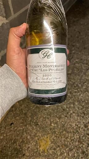 Burgundy Puligny-Montrachet Premier Cru Guillemard-Clerc Les Pucelles 2020