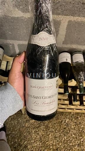 Bourgondië Nuits-saint-georges Premier Cru Jean Chauvenet Les Bousselots 2018