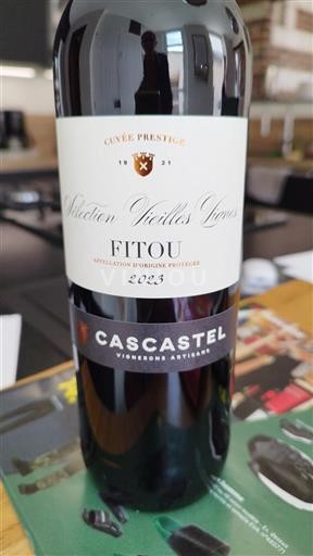 Linguadoca Fitou Cascatel Prestige Sélection Vieilles Vignes 2023