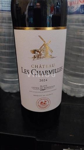 Bordeaux Blaye-côtes-de-bordeaux Château Les Charmilles 2024