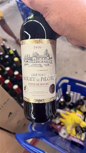 Bordeaux Côtes-de-bourg Château Bouët la Pilote 2016