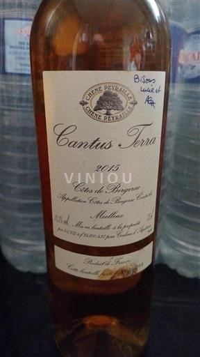 Sydväst Côtes-de-bergerac Chêne Peyraille Cantus Terra 2015