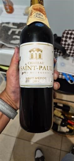 Bordeaux Haut-Médoc Cru Bourgeois Château Saint-Paul 2013