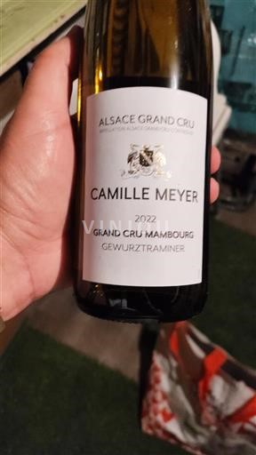 Alsace Alsace Grand Cru Grand Cru Camille Meyer Grand Cru Mambourg 2022