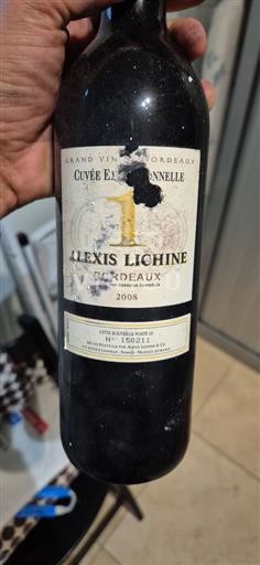 Bordeaux Alexis Lichine Exceptionnelle 2008