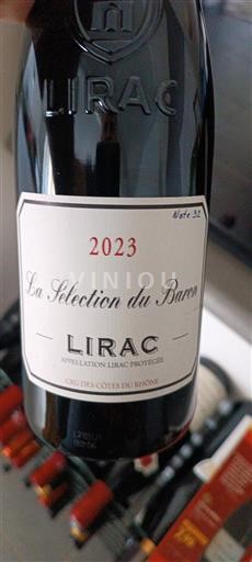 Vallée du Rhône Lirac La Sélection du Baron 2023