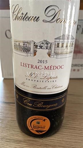 Bordeaux Listrac-Médoc Cru Bourgeois Château Donissan 2015