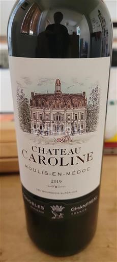 Bordeaux Moulis-en-Médoc Cru Bourgeois Supérieur Château Caroline 2019
