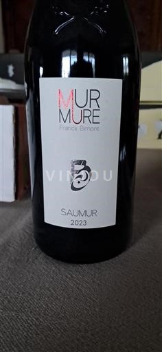Valle della Loira Saumur Franck Bimont Murmure 2023
