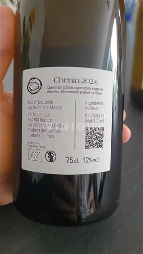 Loire Valley Unspecified Famille Mosse Chenin 2024