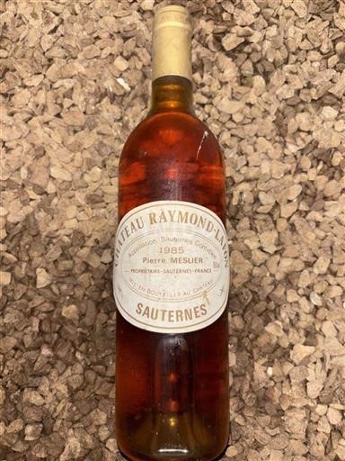 Bordeaux Sauternes Château Raymond-Lafon 1985