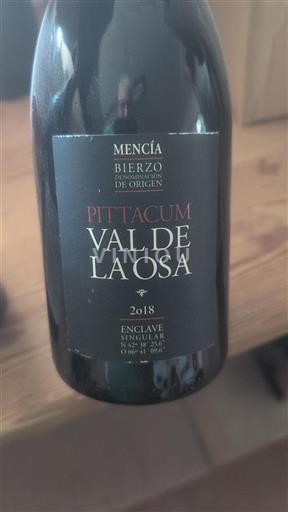 Castille et León Bierzo Pittacum Val de la Osa 2018