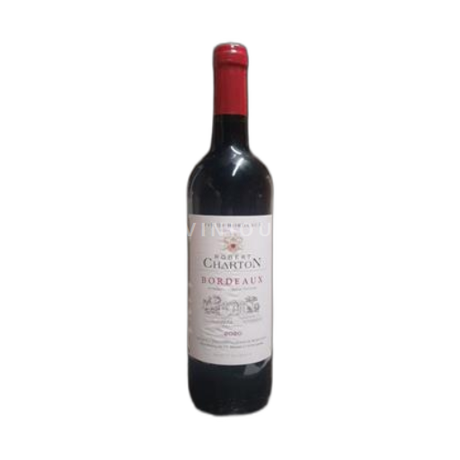 Vin Rouge sec Robert Charton 2020 France Bordeaux AOC