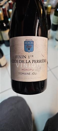 Burgundsko Nespecifikováno Premier Cru Domaine Joliet Clos de la Perrière 2019