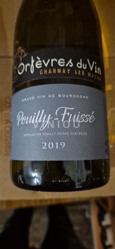 Burgund Pouilly-fuissé Orfèvres du Vin 2019