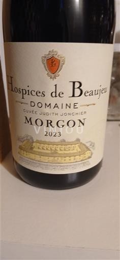 Beaujolais Morgon Hospices de Beaujeu Judith Jonchier 2023