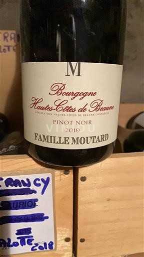 Borgogna Hautes Côtes de Beaune Famille Moutard 2019