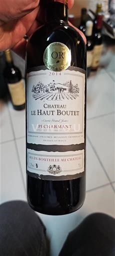 Jugozahod Pécharmant Château Le Haut Boutet Grand Jean 2014