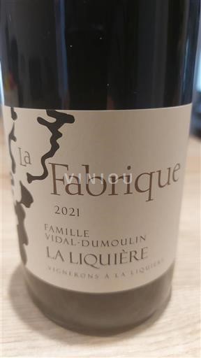 Languedoc Faugères La Liquière La Fabrique 2021