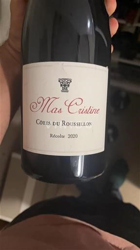 Roussillon Côtes-du-roussillon Mas Cristine 2020