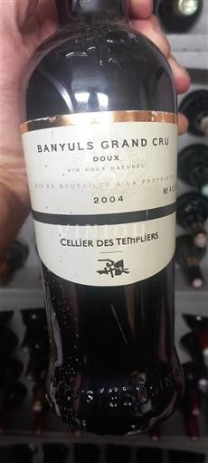 Roussillon Banyuls Grand Cru Cellier des Templiers 2004