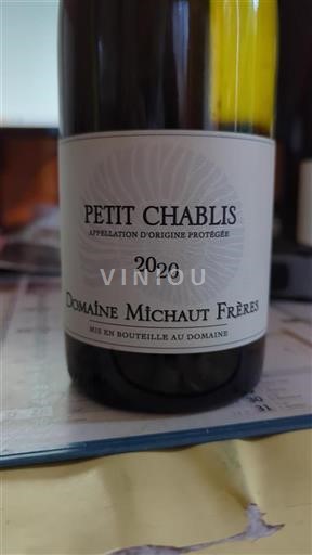 Bourgogne Petit-chablis Domaine Michaut Frères 2020