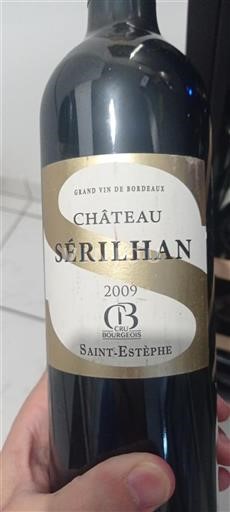 Bordeaux Saint-Estèphe Cru Bourgeois Château Sérilhan 2009