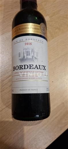 Bordeaux Cave Augustin Florent 2016