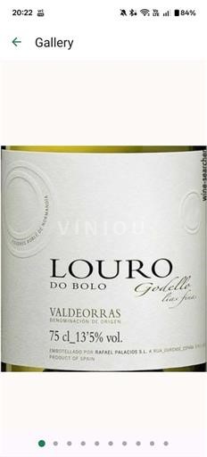 Vin Blanc sec Louro do Bolo Rafael Palacios 2024 Espagne Galice Valdeorras DO