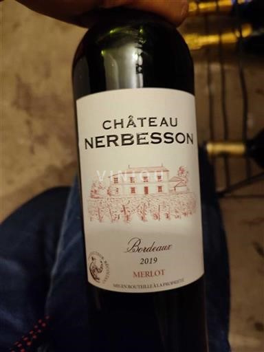 Bordeaux Château Nerbesson 2019