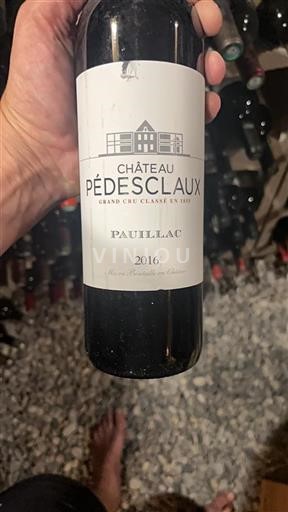 Bordeaux Pauillac Grand Cru Pedesclaux 2016